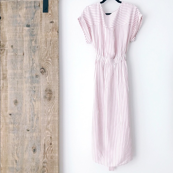 Zara | TRF Striped Kaftan Dress - Picture 2 of 5